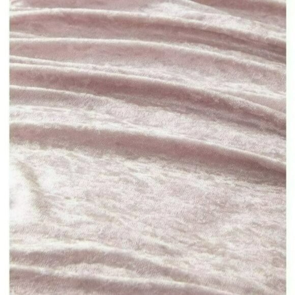 NWT RACHEL ZOE 3-Pc Soft Crushed Velvet Duvet Cover Full/Queen Set - Picture 3 of 6